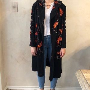 Johnny Was BIYA Black Sweater Size S